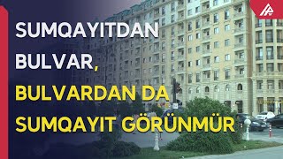 Sumqayıt bulvarı “NOVASTROYKA” mühasirəsində - APA TV