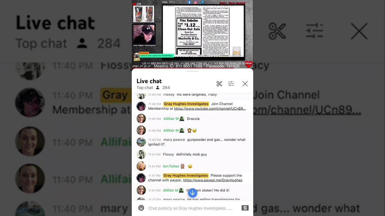 The Delphi Murders; God took Abby and Libby according to Gray Hughes 