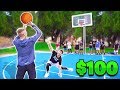 Score On Me, Win $100 vs Random People Basketball