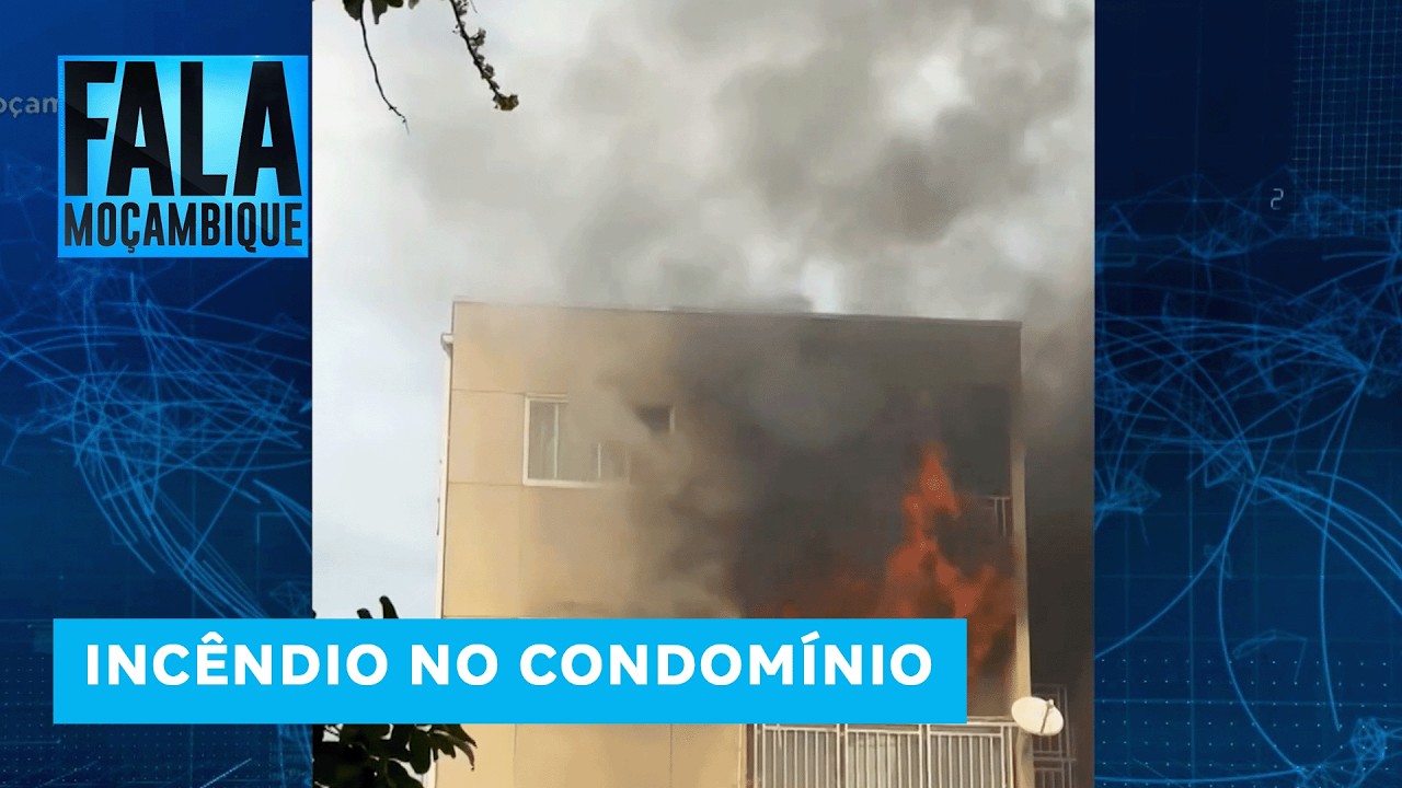Fuga de gás destrói parcialmente apartamento na Vila Olímpica, em Maputo #Incêndio @MiramarNews