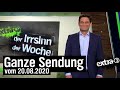 Extra 3 vom 20.08.2020 mit Christian Ehring im Ersten | extra 3 | NDR