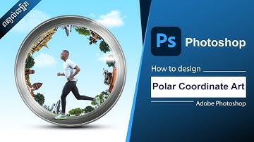 How to Design Polar Coordinates Creative Artwork in Adobe Photoshop