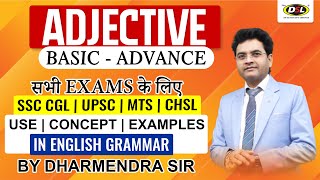 Adjectives in English Grammar for SSC CGL, CPO, CHSL, MTS | Basic English Grammar by Dharmendra Sir screenshot 5