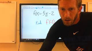 Explanation AND Examples of Function Notation for Linear Equations