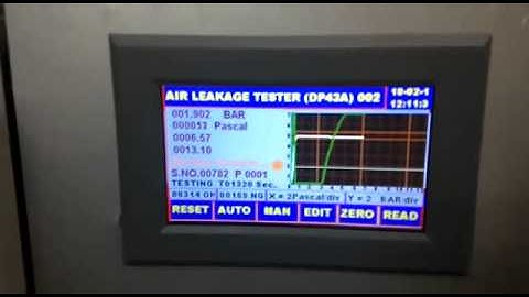 Leakage Testing System - HMI Based (DP Type)