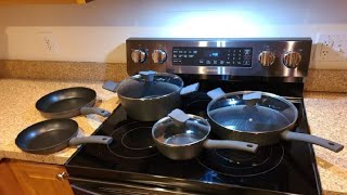 imarku Nonstick Frying Pan Set Review, Cast Iron Pans with Upgrades!!! 