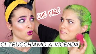 CI TRUCCHIAMO A VICENDA - SUPER MEGA FAIL | Bilintinamakeup