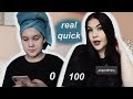 moje každodenní makeup routine aka. how to get from 0 to 100 real quick | SugarDenny