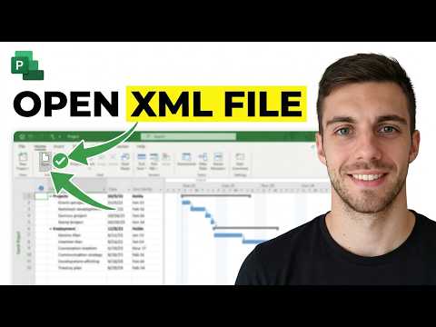 How To Open Xml File In Microsoft Project 2026 (Simple Step)