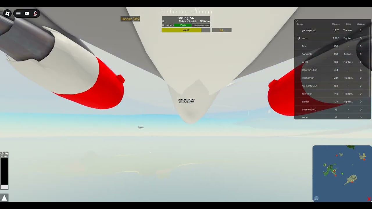 Takeoff The Greater Rockford Airport Landing İn Cyprus Larnaca Airport With SAS Airlines Boeing 737