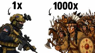 What If a Single US Navy SEAL Fought 1000 Comanches?