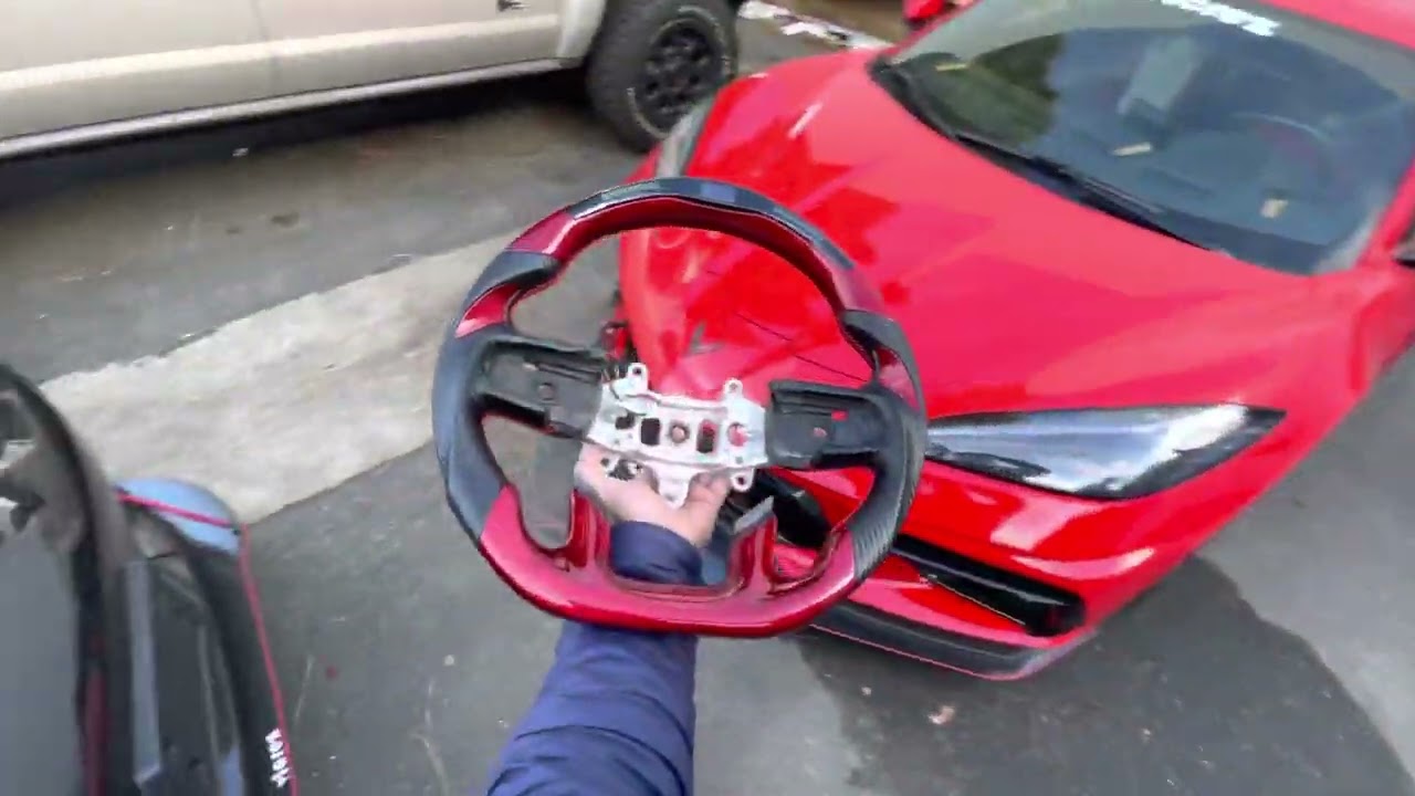 Vicrez Carbon Fiber Steering Wheel+ LED Dash vz102367 | RAM 1500 2500 3500 2019-2024