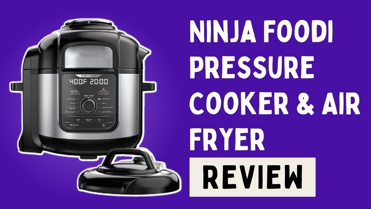  Ninja FD401 Foodi 12-in-1 Deluxe XL 8 qt. Pressure Cooker & Air  Fryer that Steams, Slow Cooks, Sears, Sautés, Dehydrates & More, with 5 qt.  Crisper Basket, Reversible Rack & Recipe