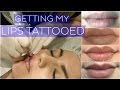 Getting My Lips Tattooed // Cosmetic Tattoo VLOG // Rachael Jade