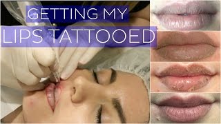 Getting My Lips Tattooed // Cosmetic Tattoo VLOG // Rachael Jade