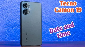 Date and timeAuto Set Date And Time In Tecno Camon 19, Tecno Camon 19 Mein Date And Time Set Kaise