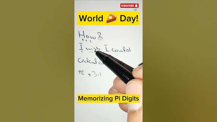 Memorizing Pi Digits | Easily memorize Pi | Pi | #maths #mathshack #mathstricks #mathguide #math