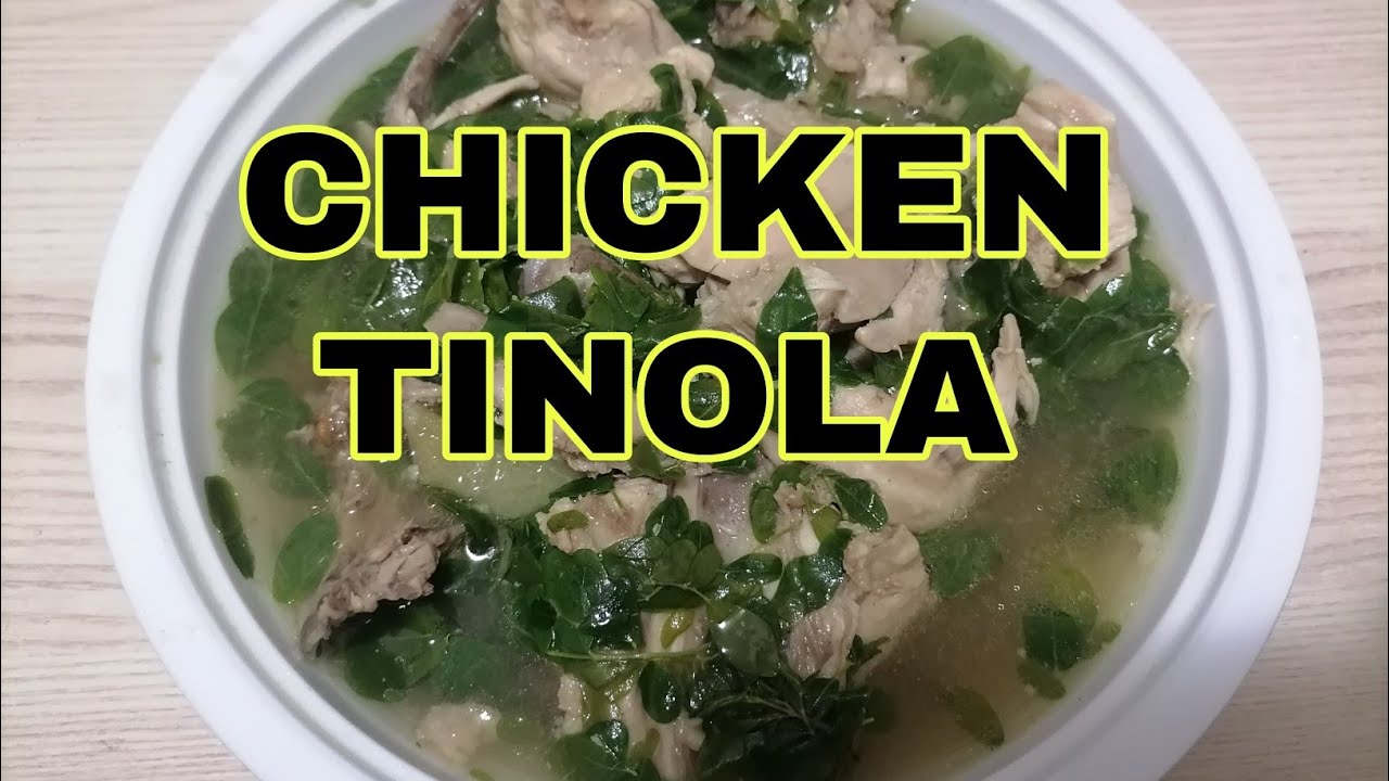 Chicken Tinola Recipe / Merson kabuddy vlog - YouTube