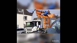Bin Lorry Blocked The A379