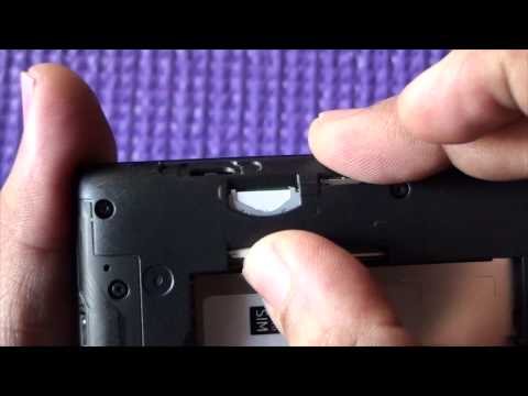 Lumia 520 : How to Insert SD and SIM Card