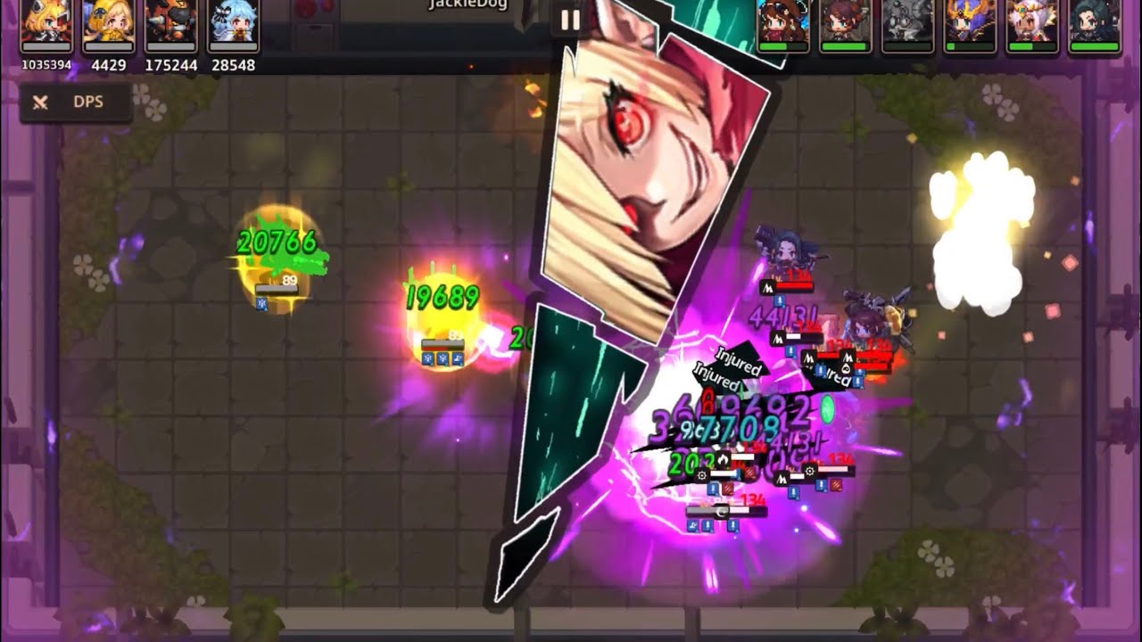 Guardian Tales - Season Achievement - Clear Floor 20 of Kama-ZONE in Conqueror 2 (in 3 seconds!)