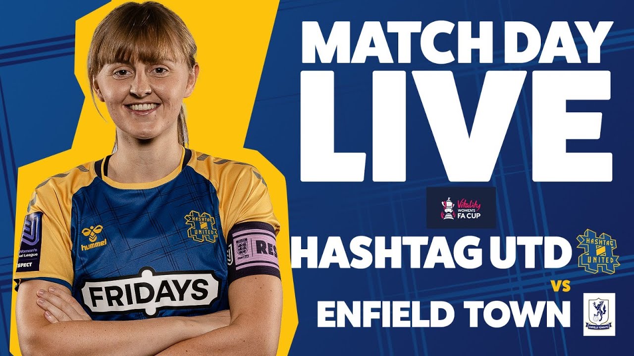 FA CUP! HASHTAG UNITED VS ENFIELD TOWN - LIVE STREAM - YouTube