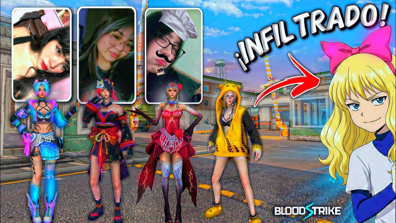 Me Infiltré en una Escuadra de MUJERES en BLOODSTRIKE con un Modulador de Voz y PASÓ ESTO 😱