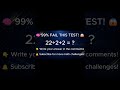 | Math Challenge #shorts