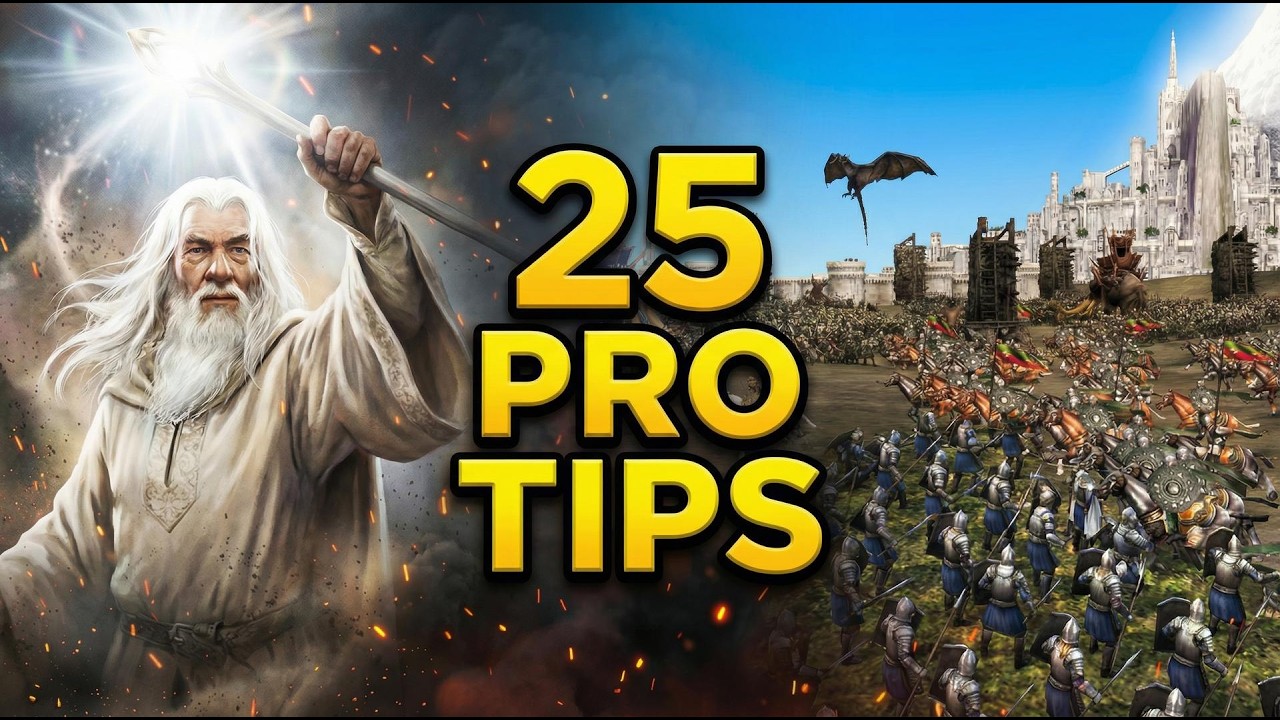 25 профессиональных советов, которые помогут вам разгромить соперников в рейтинговых играх BFME 1.