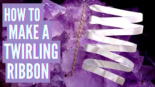 Diy Twirling Ribbon  Dance Ribbon  Handmade