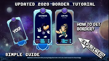 How to get gold border/frame? | UPDATED | Brawlhalla SIMPLE Guide 2020