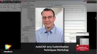 AutoCAD 2013 Customization Techniques Workshop Trailer