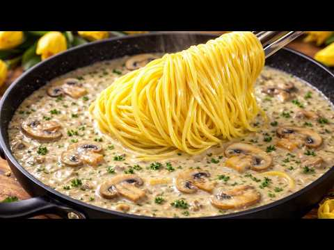 Spaghetti Met Champignons En Gehakt