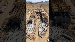 Watch a Desert Resort Rise From Sand#Shorts #ConstructionTimelapse #BuildingTransformation #Luxury