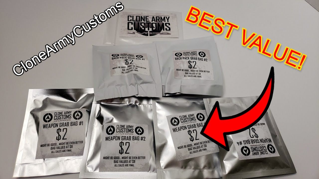 What you get in CAC's Blind Bags!