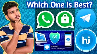 Signal | How To Use Signal App | Features Of Signal | Signal App Tamil | Aslam Tech | Privacy of sig screenshot 5