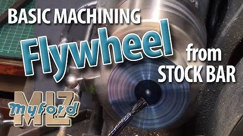 Machining a Flywheel - from Bar Stock - Basic Machining 101  #WigWagEngine #MachiningZen  #ASMR