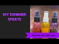 DIY Shimmer Distress Spray - Make Your Own Ink Spray - ART JOURNAL Bead Making MICA POWDERS