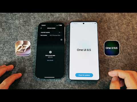 iOS 27 VS OneUI 8.5 - Speed TEST