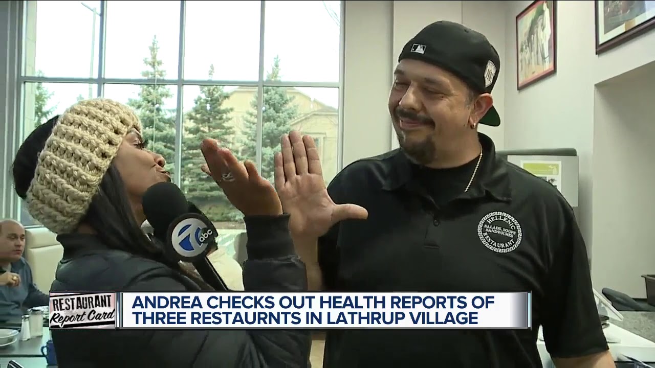 It's Restaurant Report Card time in lovely Lathrup Village!