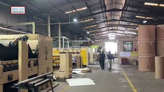 Ming Wei still running well for 15 years old corrugated machines