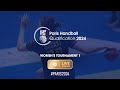 Hungary vs great britain  womens handball oqt 2024