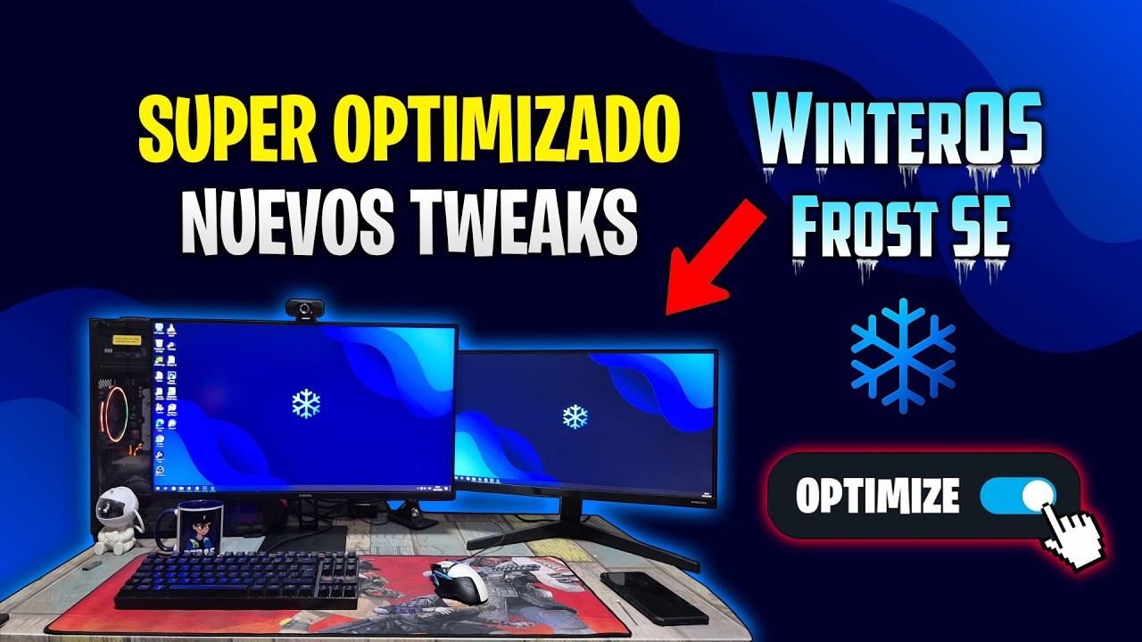 WinterOS Frost SE: EL MEJOR WINDOWS SUPER OPTIMIZADO 2026 - YouTube