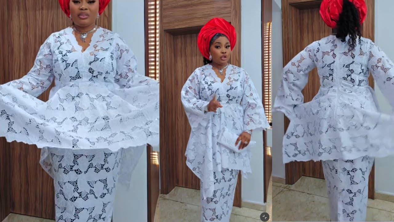 how to cut and sew handkerchief flare dress