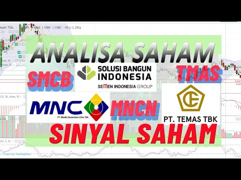 Analisa Rekomendasi Saham SMCB MNCN TMAS Sinyal Saham untuk rekomendasi Eps 17 Agustus 2021