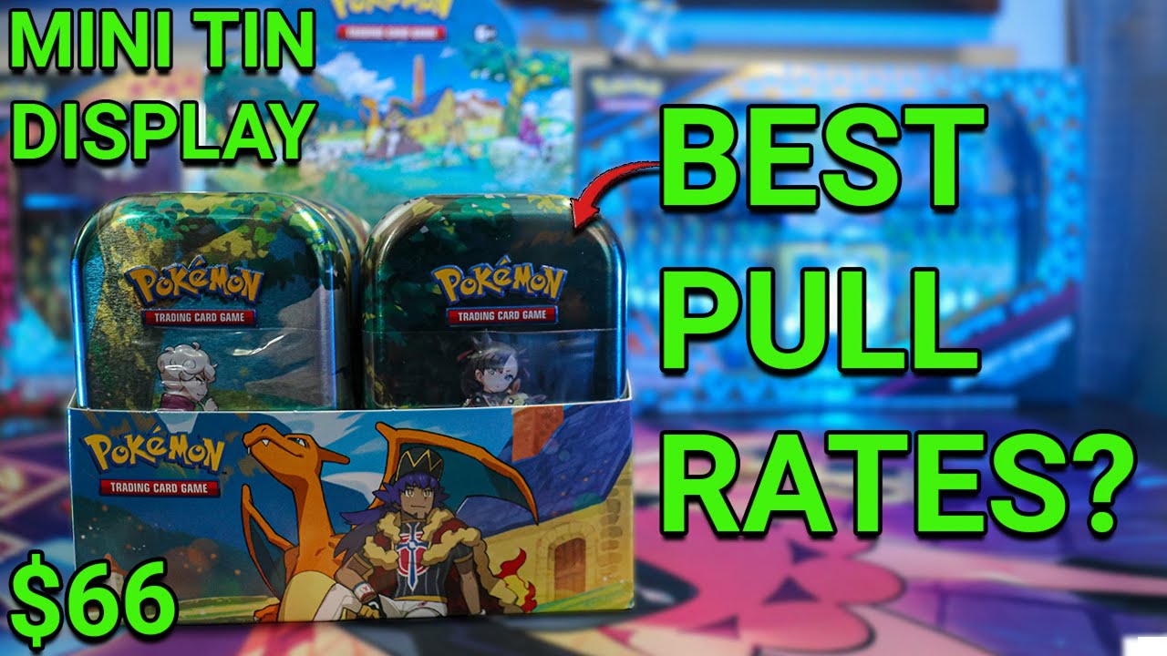 Pokemon Crown Zenith Mini Tin Display Opening | 20 Packs