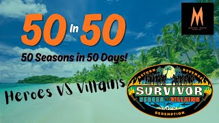 Day 20: Rewatching Every Season of Survivor in 50 Days | Heroes vs Villains 🔴