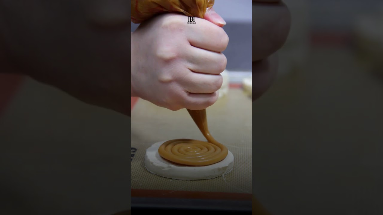 Рецепт Бенто «Сникерс» Часть 3, Взбитый арахисовый ганаш  | DO IT HOME