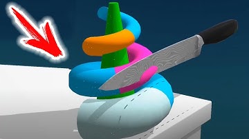 ASMR Slicing Game | Satisfying Kinetic Sand Cutting and Relaxing Crunching | 💗164