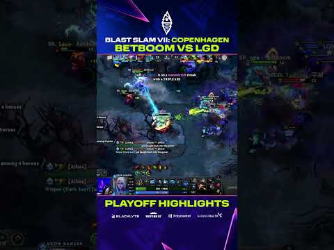 BetBoom Team vs LGD Gaming - Match in 3 Minutes - BLAST SLAM VII PLAYOFFS